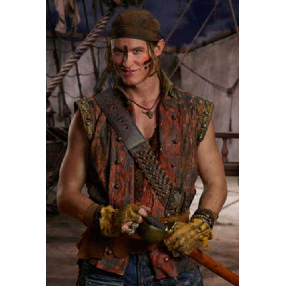 Descendants 2 Dylan Playfair Leather Vest